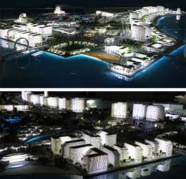 Lusail boulevard commercial-scale 1/250