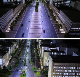 Lusail boulevard commercial-scale 1/250